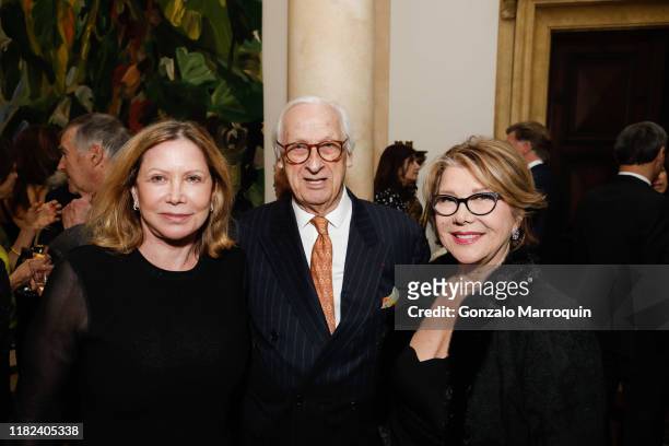 Veronique Chervriet, Odile de Schietere-Longchampt and Michel Longchampt attend The American Friends Of The Paris Opera And Ballet 35th Anniversary...