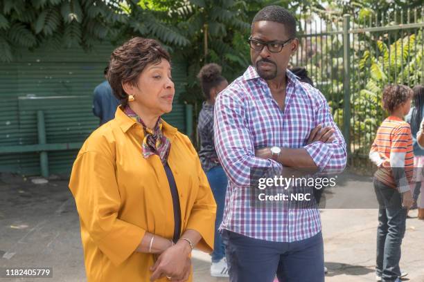 Flip a Coin" Episode 404 -- Pictured: Phylicia Rashad as Carol, Sterling K. Brown as Randall --