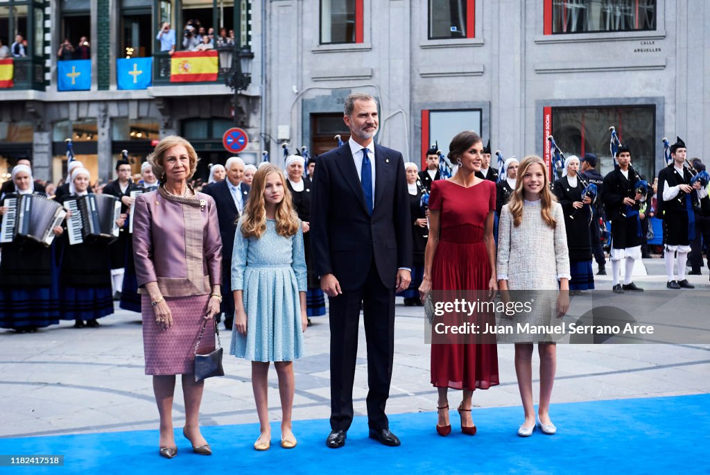 Arrivals - Princess of Asturias Awards 2019