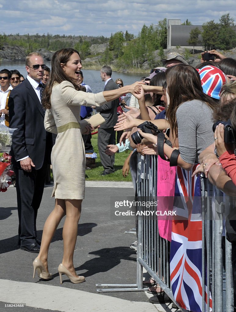 Catherine, the Duchess of Cambridge, gre