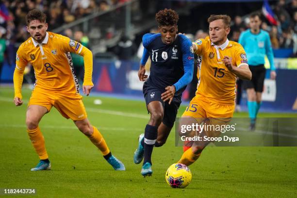 Kingsley COMAN of France during the Euro Cup Qualification - Group H match between France and Moldavie on November 14, 2019 in Saint-Denis, France.