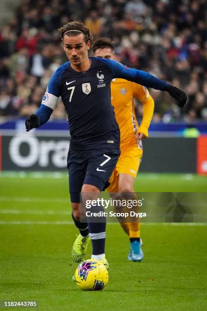 Antoine GRIEZMANN of France during the Euro Cup Qualification - Group H match between France and Moldavie on November 14, 2019 in Saint-Denis, France.