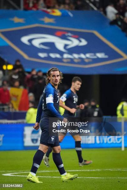 Antoine GRIEZMANN of France during the Euro Cup Qualification - Group H match between France and Moldavie on November 14, 2019 in Saint-Denis, France.