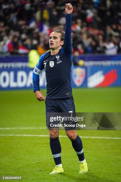 Antoine GRIEZMANN of France during the Euro Cup Qualification - Group H match between France and Moldavie on November 14, 2019 in Saint-Denis, France.