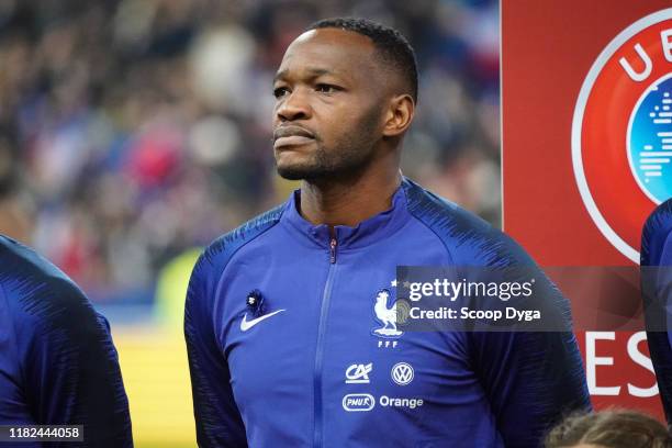 Steve MANDANDA of France during the Euro Cup Qualification - Group H match between France and Moldavie on November 14, 2019 in Saint-Denis, France.