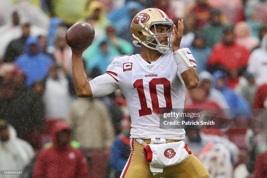 San Francisco 49ers v Washington Redskins