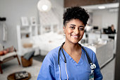 Portrait of a young nurse/doctor