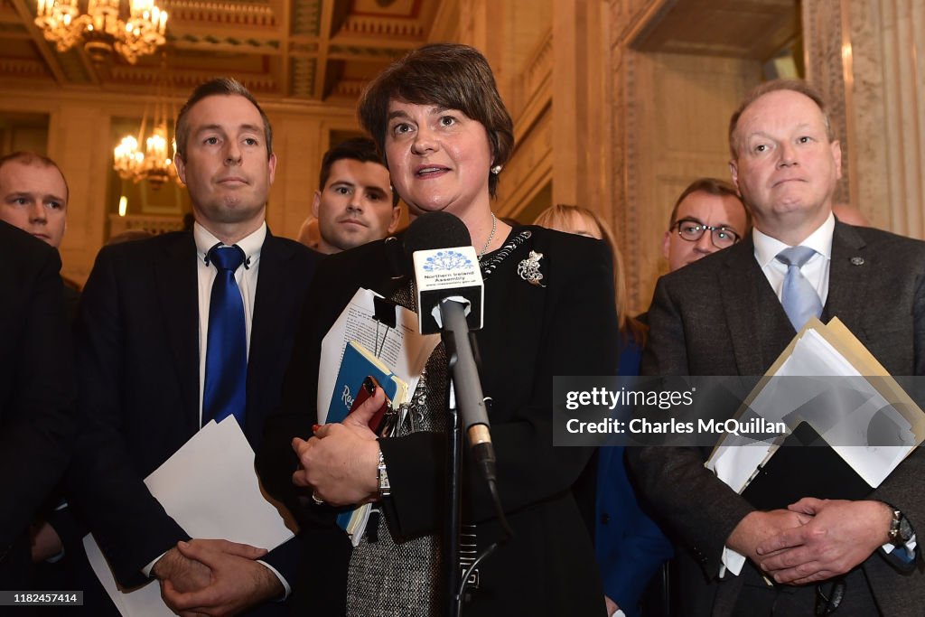 N Ireland Stormont Assembly Reconvenes To Discuss Abortion Rights And Gay Marriage
