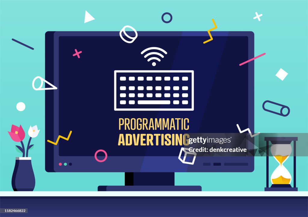 Vector Web Banner Design for Programmatic Advertising