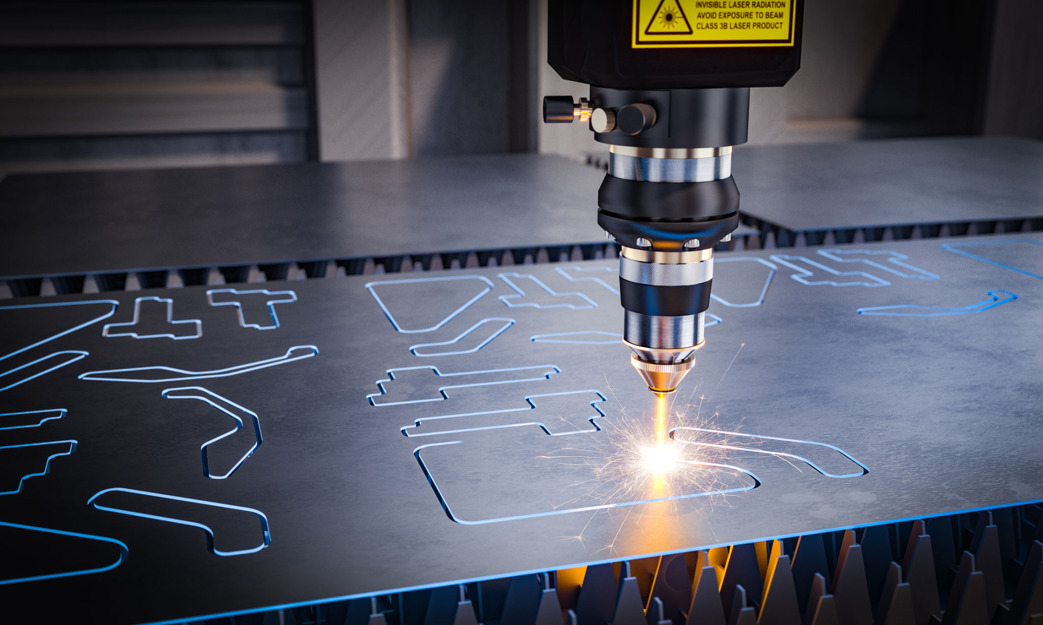 metal laser cutting