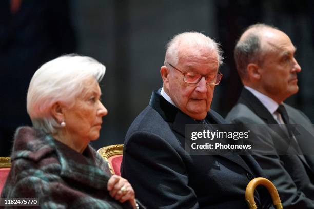 - Te Deum à l'occasion de la Fête du Roi, en présence du roi Albert, de la reine Paola et du prince Lorenz - Te Deum n.a.v. Koningsdag met koning...