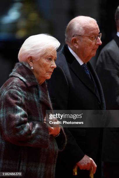 - Te Deum à l'occasion de la Fête du Roi, en présence du roi Albert, de la reine Paola et du prince Lorenz - Te Deum n.a.v. Koningsdag met koning...