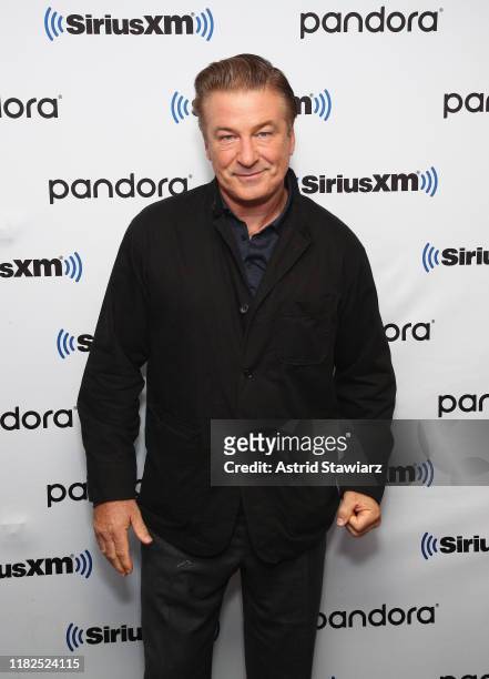Actor Alec Baldwin attends SiriusXM's Town Hall with the cast of "Motherless Brooklyn" on October 21, 2019 in New York City.