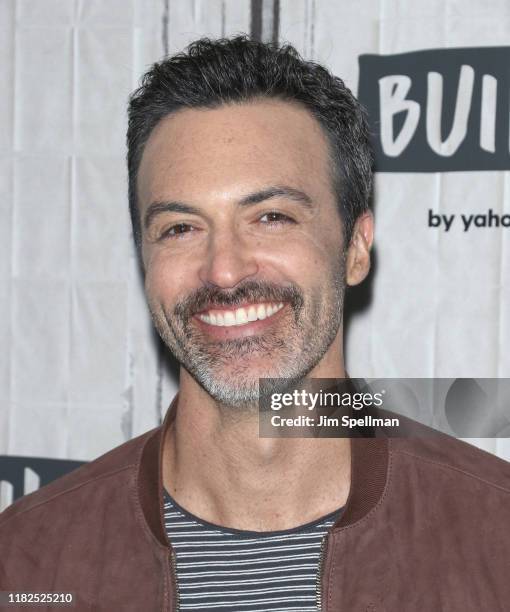 Actor Reid Scott attends the Build Series to discuss the film "Black and Blue" at Build Studio on October 21, 2019 in New York City.