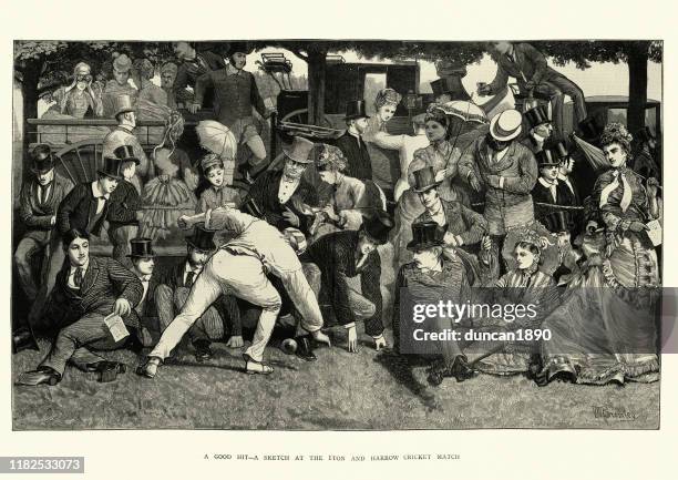 19th Century English Cricket Photos and Premium High Res Pictures