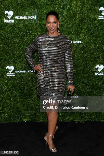 Audra McDonald attends God's Love We Deliver, Golden Heart Awards on October 21, 2019 in New York City.