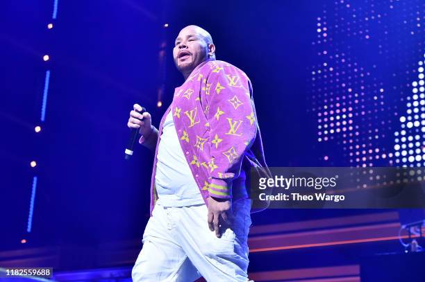 Fat Joe performs onstage with Angelica Vila during the TIDAL's 5th Annual TIDAL X Benefit Concert TIDAL X Rock The Vote At Barclays Center - Show at...