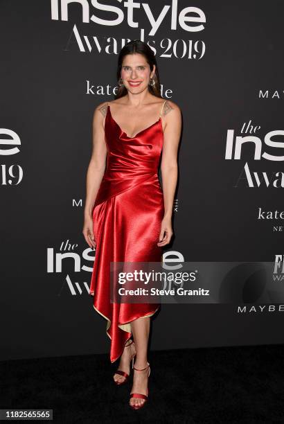 Lake Bell attends the Fifth Annual InStyle Awards at The Getty Center on October 21, 2019 in Los Angeles, California.