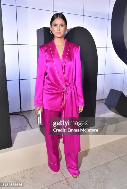 Nina Dobrev attends the Fifth Annual InStyle Awards at The Getty Center on October 21, 2019 in Los Angeles, California.