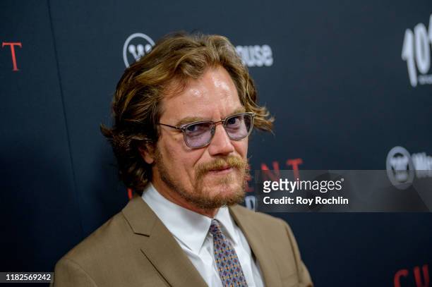 Actor Michael Shannon attends "The Current War" New York Premiere at AMC Lincoln Square Theater on October 21, 2019 in New York City.