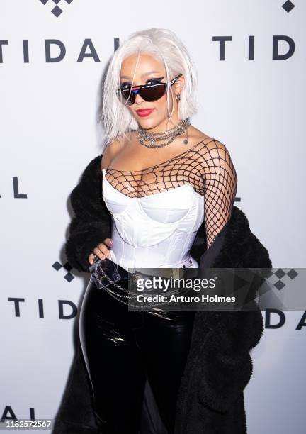 Doja Cat attends Tidal X: The Rock the Vote Benefit Concert at Barclays Center on October 21, 2019 in Brooklyn, New York.
