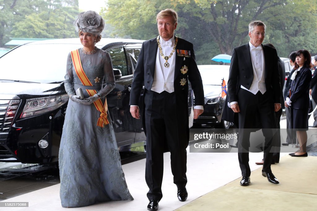 Enthronement Ceremony Of Emperor Naruhito In Japan