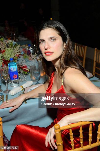 Lake Bell attends the Fifth Annual InStyle Awards with FIJI Water on October 21, 2019 in Los Angeles, California.