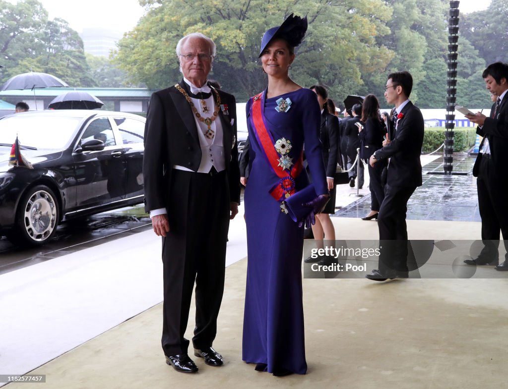 Enthronement Ceremony Of Emperor Naruhito In Japan