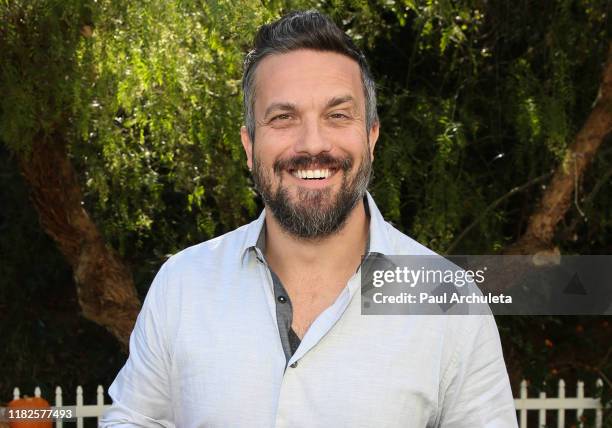 Chef Fabio Viviani visits Hallmark Channel's "Home & Family" at Universal Studios Hollywood on October 21, 2019 in Universal City, California.