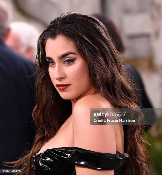 Lauren Jauregui attends the World Premiere Of Apple TV+'s "See" at Fox Village Theater on October 21, 2019 in Los Angeles, California.