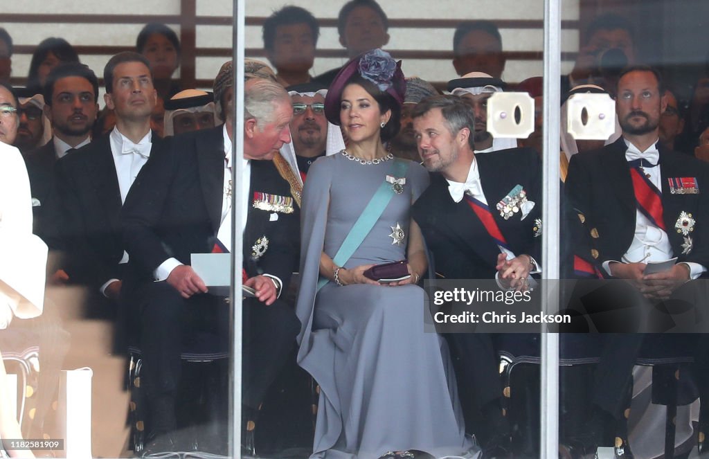 Enthronement Ceremony Of Emperor Naruhito In Japan