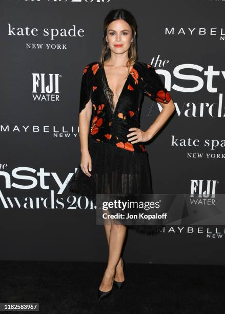 Rachel Bilson attends the 2019 InStyle Awards at The Getty Center on October 21, 2019 in Los Angeles, California.