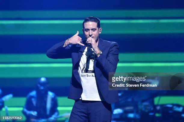 Eazy performs during the TIDAL's 5th Annual TIDAL X Benefit Concert TIDAL X Rock The Vote At Barclays Center - Show at Barclays Center of Brooklyn on...