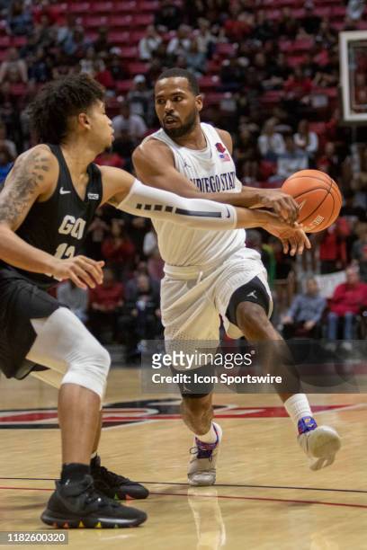 San Diego State University Aztecs guard KJ Feagin during the game between the Grand Canyon Antelopes and the San Diego State University Aztecs on...