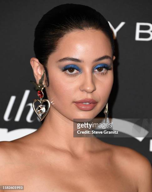 Alexa Demie arrives at the 2019 InStyle Awards at The Getty Center on October 21, 2019 in Los Angeles, California.