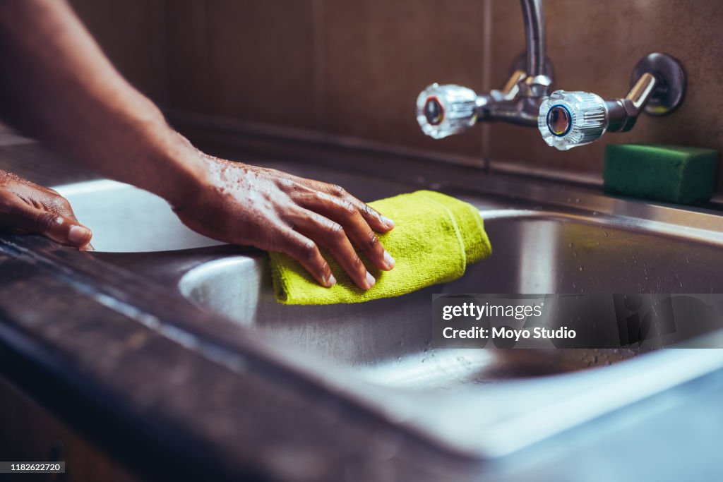 Cleanliness is close to his heart