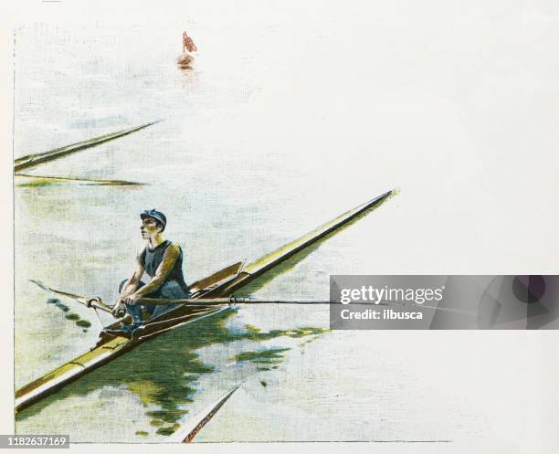 Retro Rowing Race 9,951 Vintage Rowing Stock Photos, High-Res Pictures, and Images ...