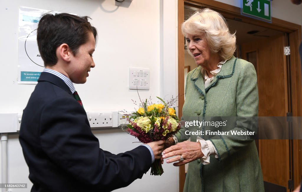 The Duchess Of Cornwall Visits Bath