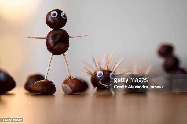 chestnuts - figurine bildbanksfoton och bilder