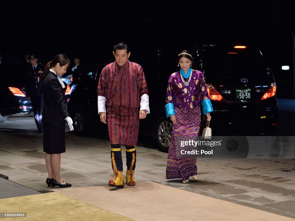 Enthronement Ceremony Of Emperor Naruhito In Japan