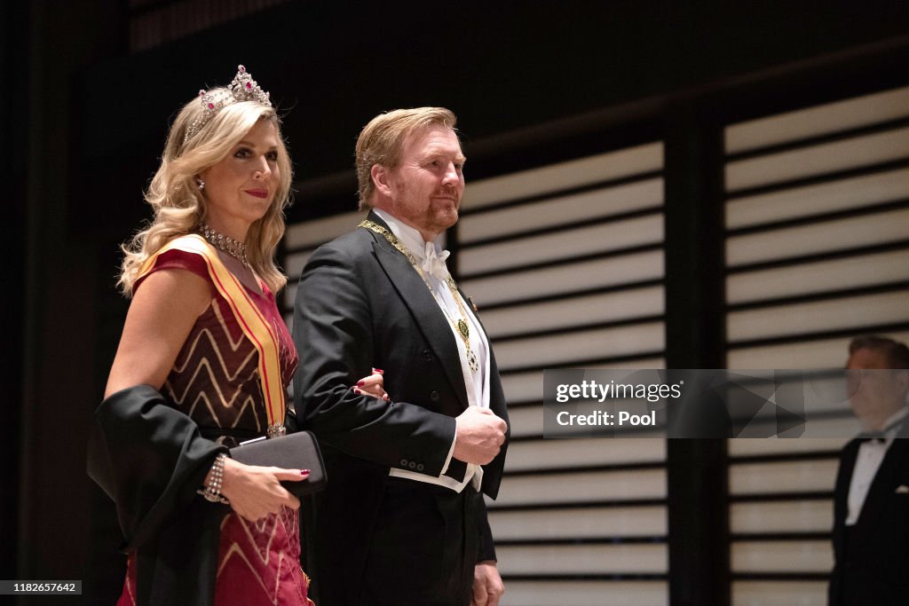 Enthronement Ceremony Of Emperor Naruhito In Japan