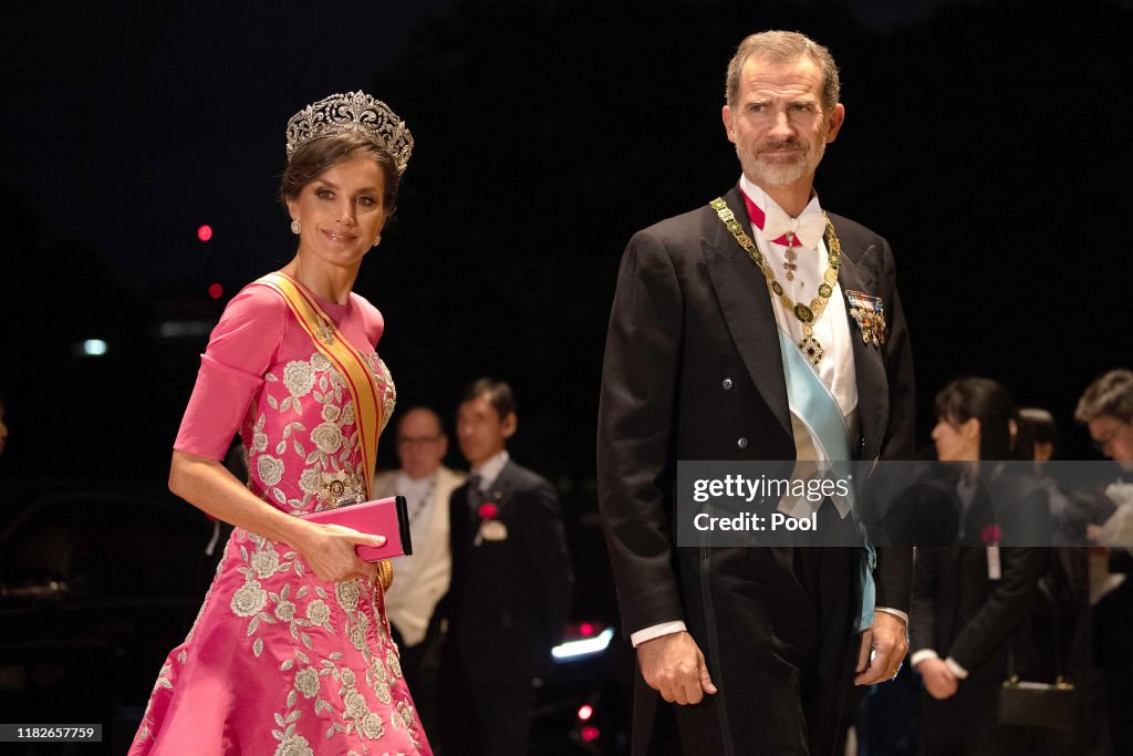 Enthronement Ceremony Of Emperor Naruhito In Japan