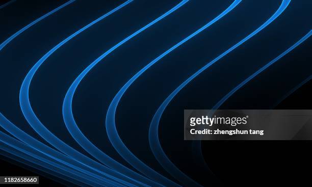 abstract grownth curved lines - geometric border stock pictures, royalty-free photos & images