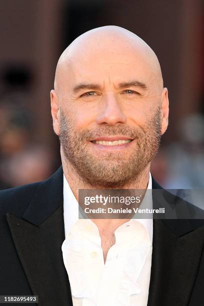 John Travolta attends the red carpet during the 14th Rome Film Festival on October 22, 2019 in Rome, Italy.