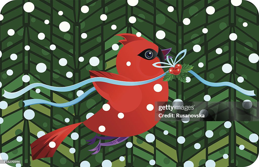 Christmas Cardinal