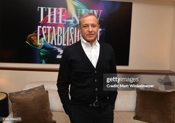 Bob Iger, Chairman and CEO of The Walt Disney Company, attends Vanity Fair's 6th Annual New Establishment Summit at Wallis Annenberg Center for the...