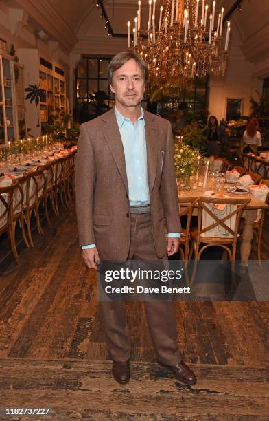 Marc Newson attends the R.M.Williams x Marc Newson collaboration launch dinner on October 22, 2019 in London, England.