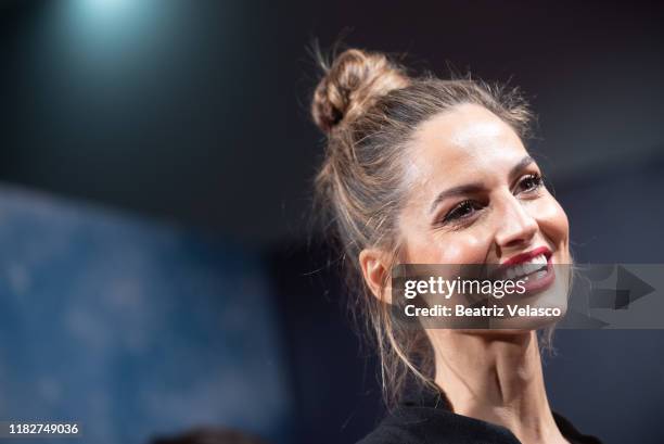 Ariadne Artiles attends "Los Rodriguez y el mas allá" premiere on October 22, 2019 in Madrid, Spain.