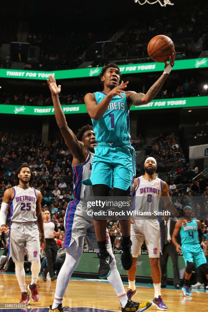 Detroit Pistons v Charlotte Hornets