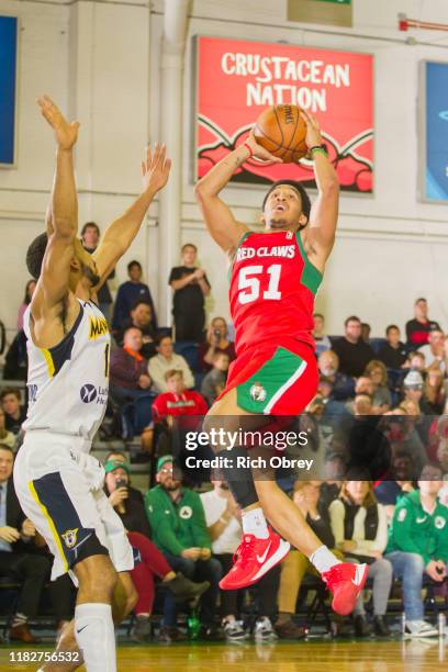 Tremont Waters gives the Maine Red Claws a 4-point lead with 35 seconds to play against the Ft. Wayne Mad Ants in the 2019-2020 season home opener on...